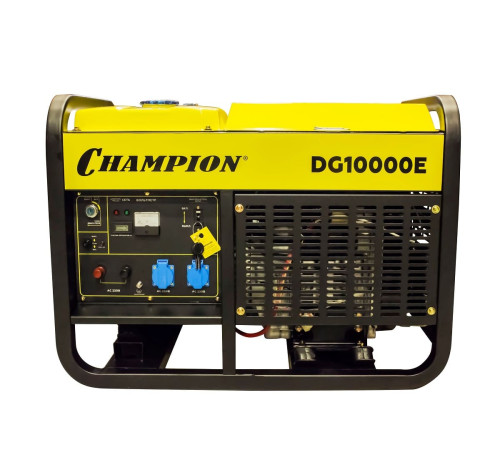 Champion DG10000E — надёжный дизельный генератор на 10 кВА с AVR и электростартером