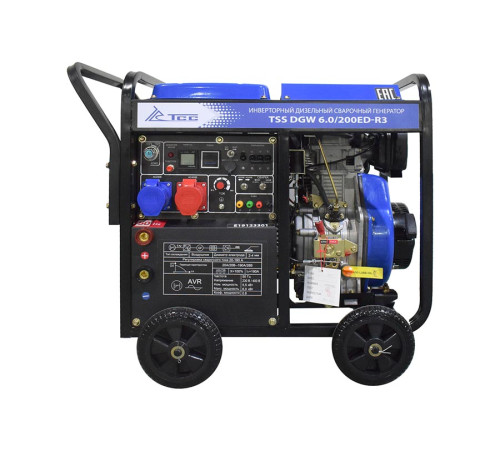 TSS DGW 6.0/200ED-R3: сварка + энергия, работает 7 часов от дизеля