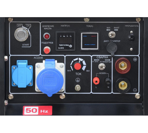 TSS DGW 7.0/250ED-R: сварка до 5 мм + питание 6,5 кВт от дизеля