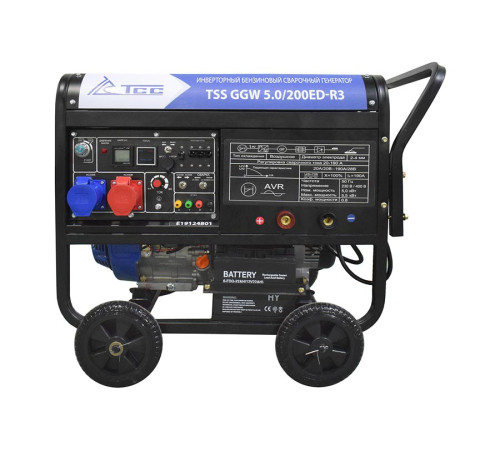 TSS GGW 5.0/200ED-R3: сварка до 4 мм + питание 5 кВт от бензина